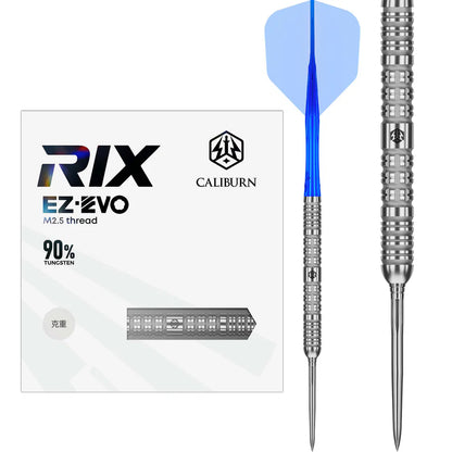 Caliburn Rix R1 Steel Tip 90% Tungsten Darts - EZ-EVO Points