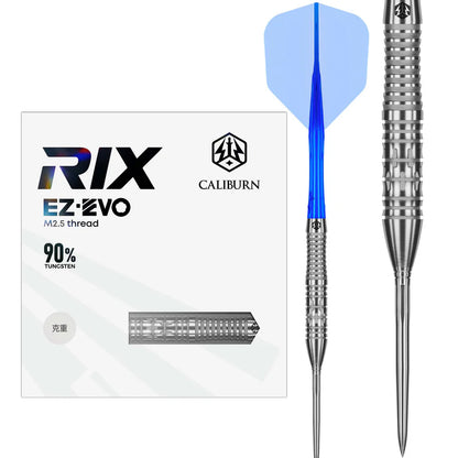 Caliburn Rix R2 Steel Tip 90% Tungsten Darts - EZ-EVO Points