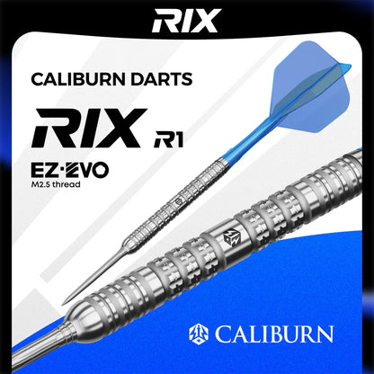 Caliburn Rix R1 Steel Tip 90% Tungsten Darts - EZ-EVO Points