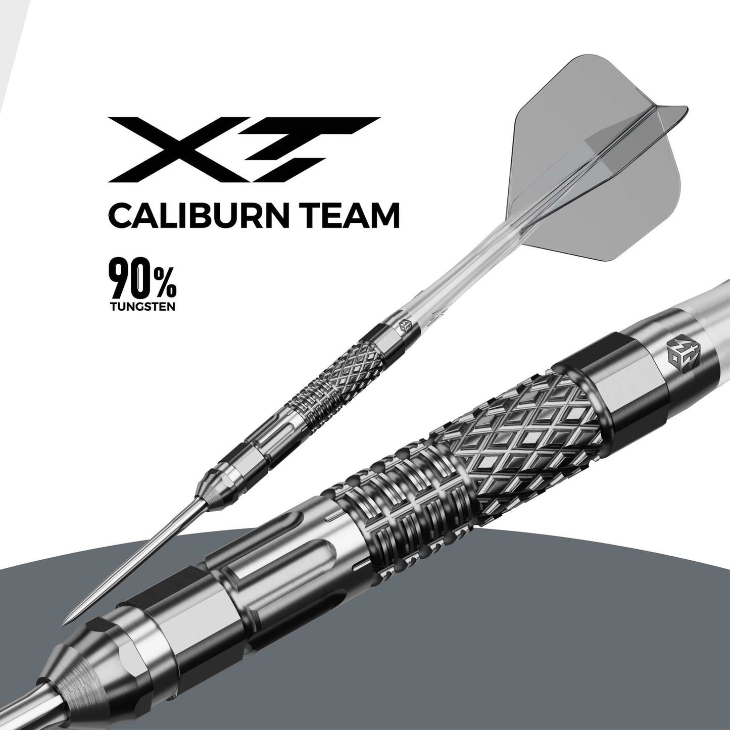 Caliburn - XT Steel Tip Darts - 90% Tungsten Darts - 22g / 24g