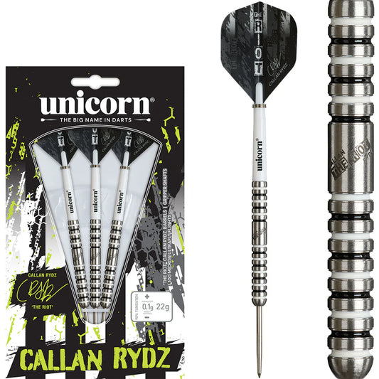 Unicorn Darts - Callan Rydz Phase 2 -  90% Tungsten Steel Tip Darts