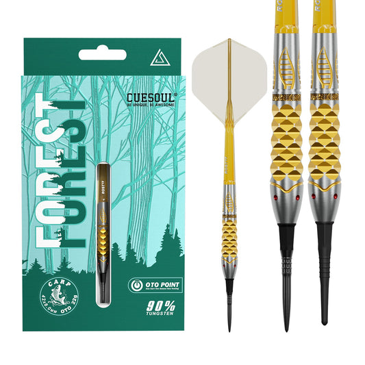 Cuesoul - Forest Carp 22g / 24g - OTO Point - 90% Tungsten Darts