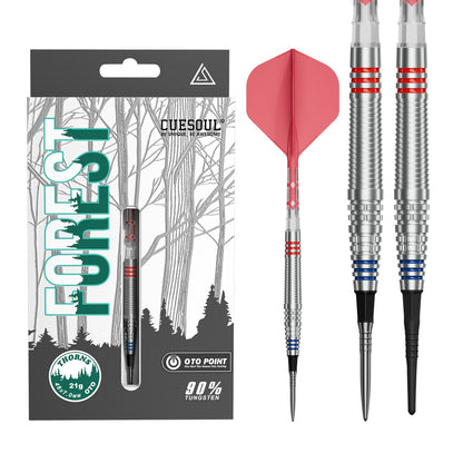 Cuesoul - Forest Thorns 21g / 22g - OTO Point - 90% Tungsten Darts