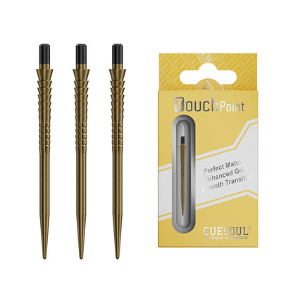 Cuesoul - Touchpoint 2 - Shark - Steel Tip Dart Points (Set of 3)