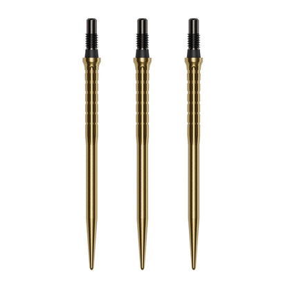 Cuesoul - Match Point (2.5mm thread) - Groove - Steel Tip Dart Points (Set of 3)