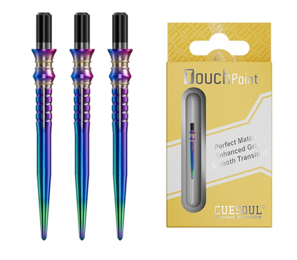 Cuesoul - Touchpoint 2 - Peak - Steel Tip Dart Points (Set of 3)