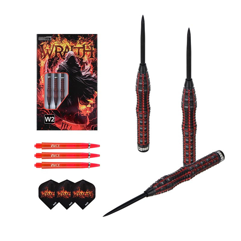 One80 Darts - Wraith W2 - 90% Tungsten Darts - 22g / 24g