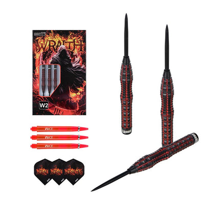 One80 Darts - Wraith W2 - 90% Tungsten Darts - 22g / 24g