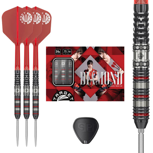 Target Japan - Prime Series Diamond Gen3 Darts - 90% Tungsten Darts