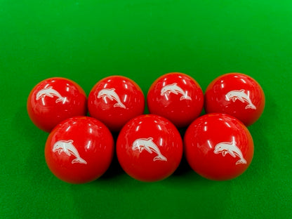 7x 2" Aramith NRL Pool Balls (All Teams Available)