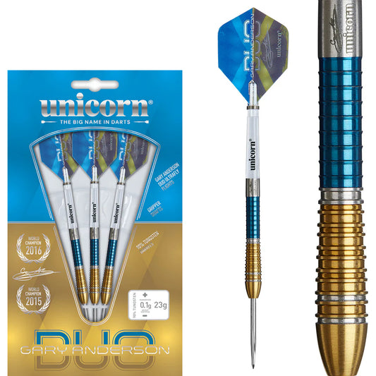 Unicorn Darts - Gary Anderson Phase 6 Duo -  90% Tungsten Steel Tip Darts