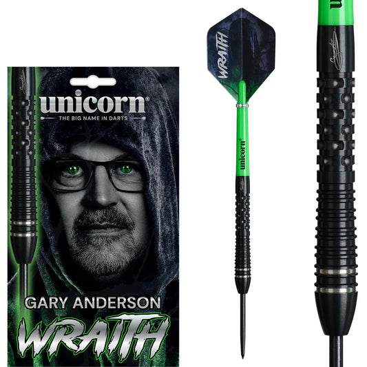 Unicorn Darts - Gary Anderson Phase 6 Wraith - 90% Tungsten Steel Tip Darts