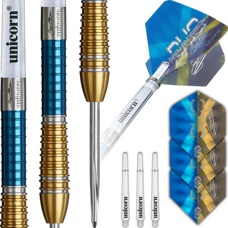 Unicorn Darts - Gary Anderson Phase 6 Duo -  90% Tungsten Steel Tip Darts