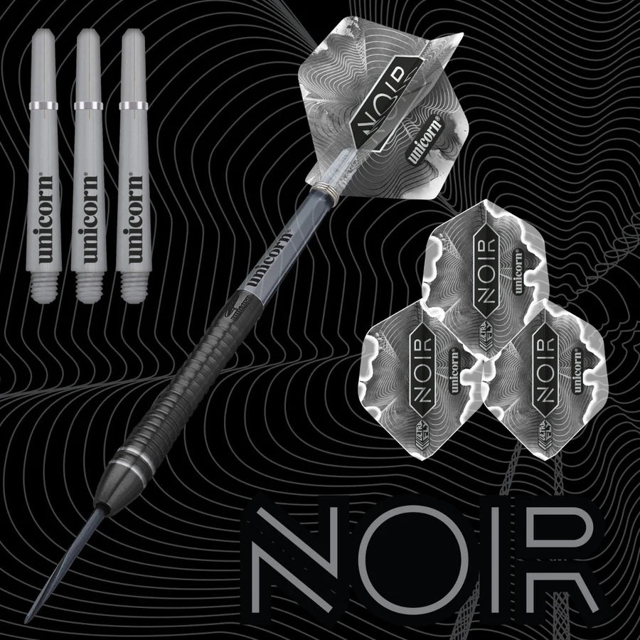 Unicorn Darts - Gary Anderson Phase 6 Noir -  90% Tungsten Steel Tip Darts