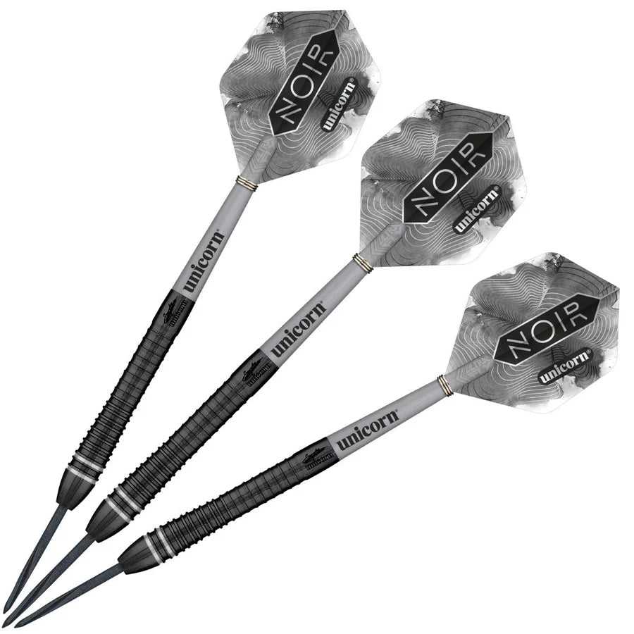 Unicorn Darts - Gary Anderson Phase 6 Noir -  90% Tungsten Steel Tip Darts