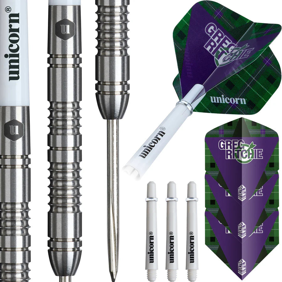 Unicorn Darts - Contender - Greg Ritchie -  95% Tungsten Steel Tip Darts