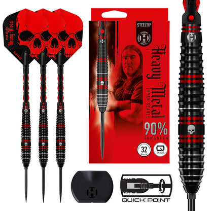 Harrows - Ryan Searle Series 1 QP Quick Point - 90% Tungsten Darts - 22g to 32g