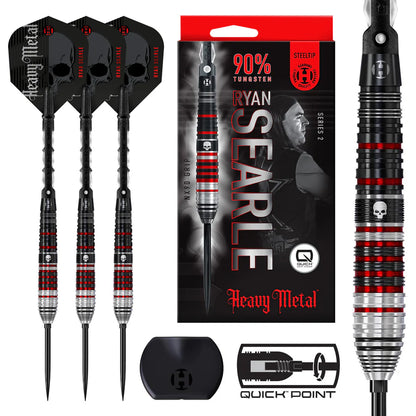 Harrows - Ryan Searle Series 2 QP Quick Point  - 90% Tungsten Darts - 22g to 32g