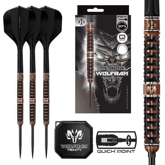 Harrows - Wolfram Trinity QP - Steel Tip 97% Tungsten Darts