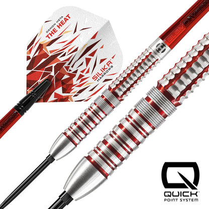 Harrows - Damon Heta Series 2 QP Quick Point The Heat - 90% Tungsten Darts - 21g / 23g / 25g