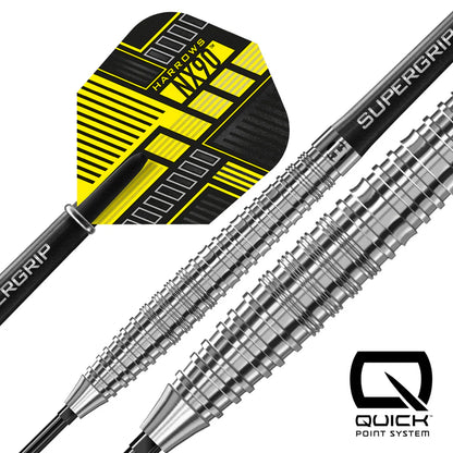 Harrows - NX90 Tapered QP Quick Point - 90% Tungsten Darts - 21g to 26g