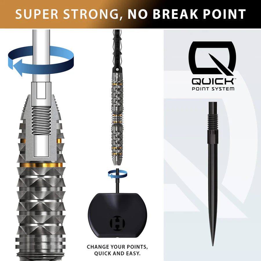 Harrows - Opus QP Quick Point - 90% Tungsten Darts - 21g to 26g