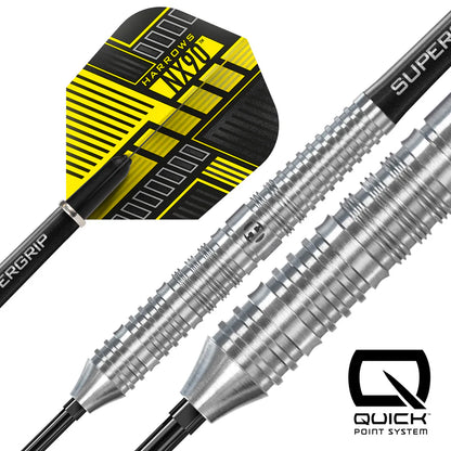 Harrows - NX90 Parallel QP Quick Point- 90% Tungsten Darts - 22g / 23g / 24g / 26g