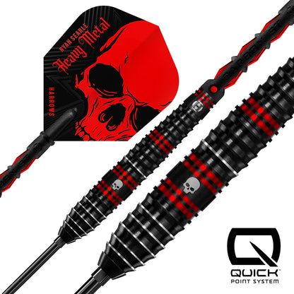 Harrows - Ryan Searle Series 1 QP Quick Point - 90% Tungsten Darts - 22g to 32g