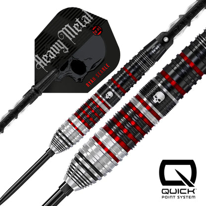 Harrows - Ryan Searle Series 2 QP Quick Point  - 90% Tungsten Darts - 22g to 32g