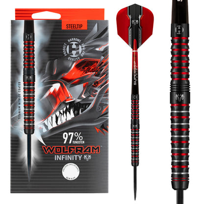 Harrows - Wolfram Infinity - 97% Tungsten Darts - 21g to 26g