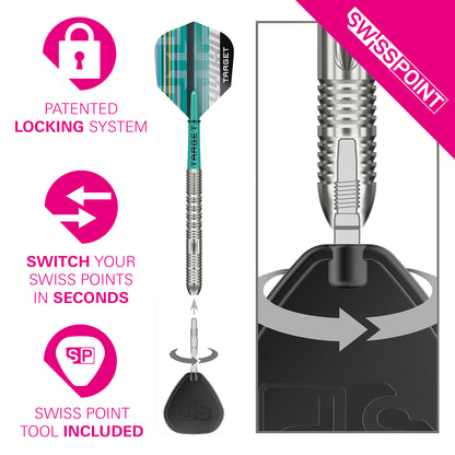 Target Darts - Hydro 01 Darts - 90% Tungsten Darts
