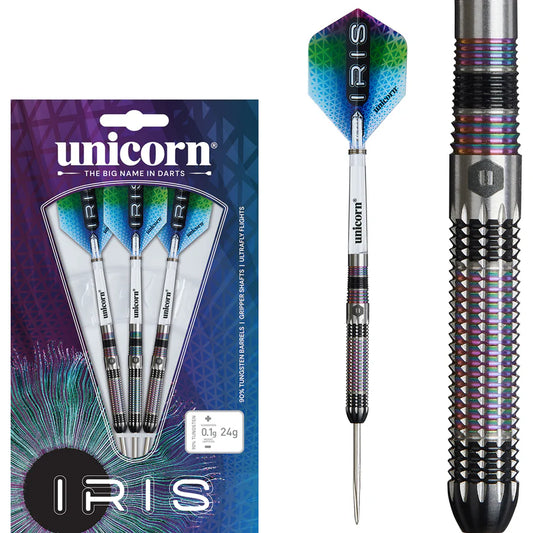 Unicorn Darts - Iris -  90% Tungsten Steel Tip Darts
