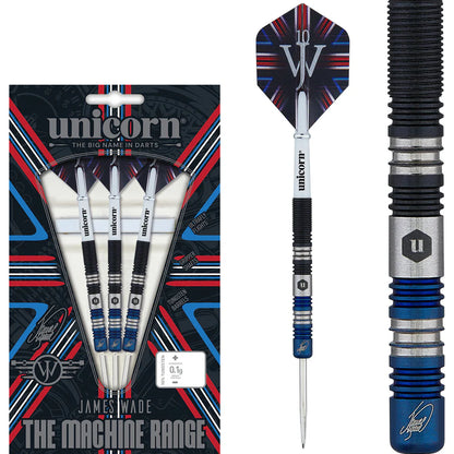 Unicorn Darts - James Wade The Machine Two-Tone -  90% Tungsten Steel Tip Darts