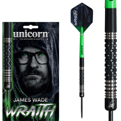 Unicorn Darts - James Wade Wraith - 90% Tungsten Steel Tip Darts