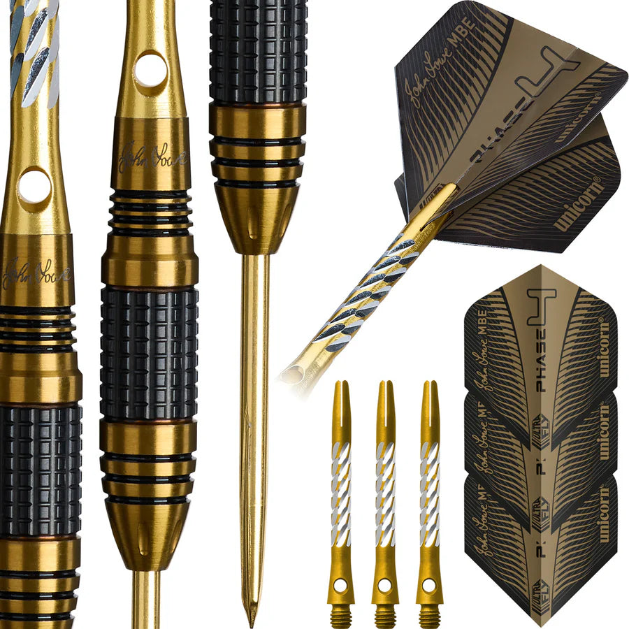 Unicorn Darts - John Lowe Phase 4 -  90% Tungsten Steel Tip Darts