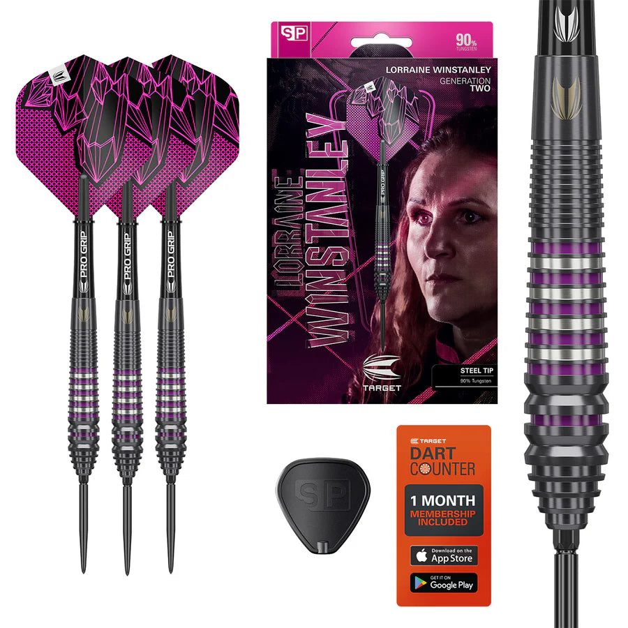 Target Darts - Lorraine Winstanley Gen 2 SP Darts - 90% Tungsten Darts