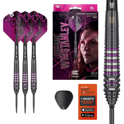 Target Darts - Lorraine Winstanley Gen 2 SP Darts - 90% Tungsten Darts