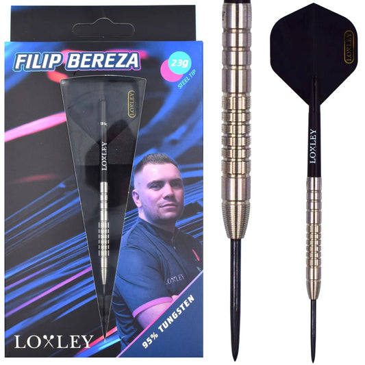 Loxley Darts - Filip Bereza - 90% Tungsten Darts - 23g