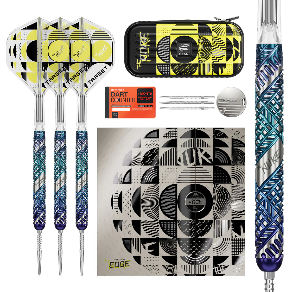 Target - Luke Littler Edge SP Darts Set - 95% Tungsten
