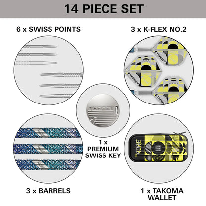 Target - Luke Littler Edge SP Darts Set - 95% Tungsten