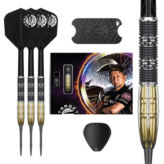 Target Japan - Pyro Gen11 Mitsumasa Hoshin Darts - 90% Tungsten Darts