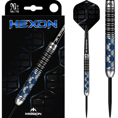 Mission - Hexon -  90% Tungsten Steel Tip Darts - 21g / 23g / 25g