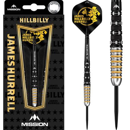 Mission - James Hurrell V2 -  90% Tungsten Steel Tip Darts - 26g
