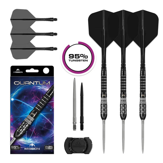 Mission - Quantum - 95% Tungsten Steel Tip Darts