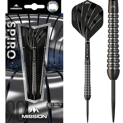 Mission - Spiro M2 - 90% Tungsten Steel Tip Darts - 20g