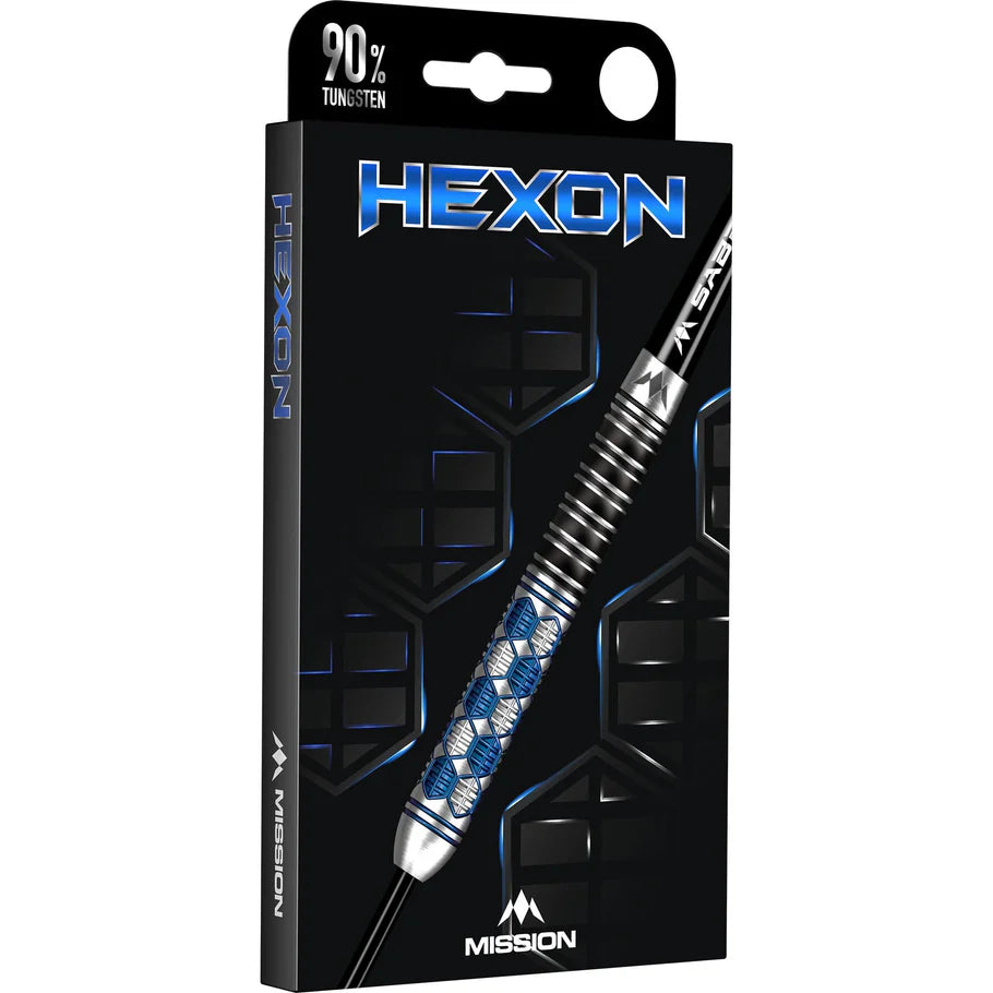 Mission - Hexon -  90% Tungsten Steel Tip Darts - 21g / 23g / 25g