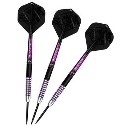 Mission - James Hurrell Purple - 90% Tungsten Steel Tip Darts - 26g