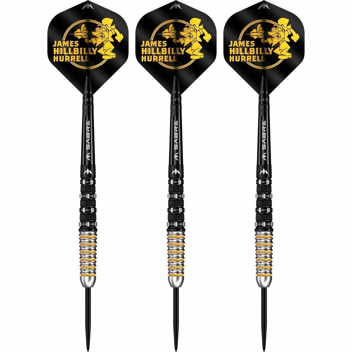 Mission - James Hurrell V2 -  90% Tungsten Steel Tip Darts - 26g