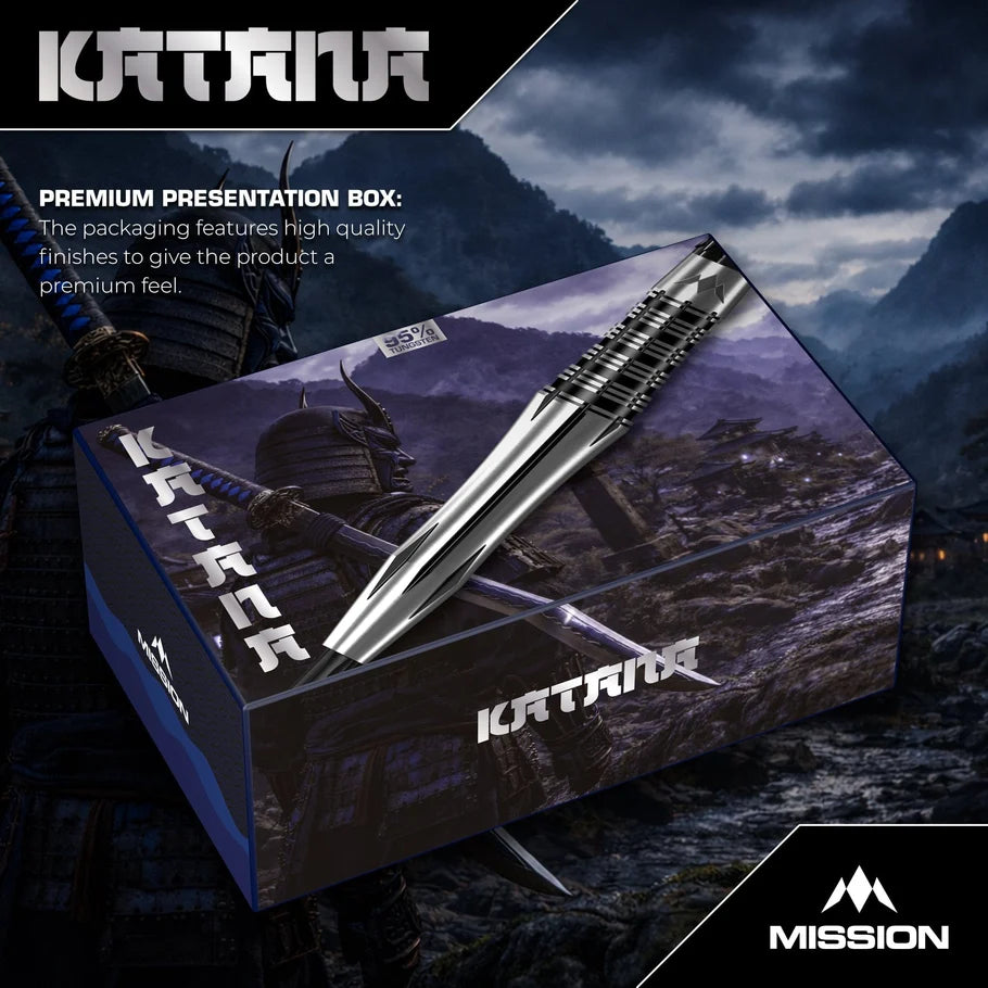 Mission Darts - Katana - 95% Tungsten Darts - 22g / 24g