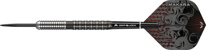 Mission - Makara M1 Straight Barrel- 90% Tungsten Steel Tip Darts - 22g / 24g / 26g